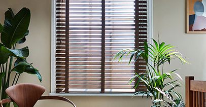 all wooden blind