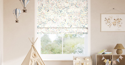 roman shade for kids