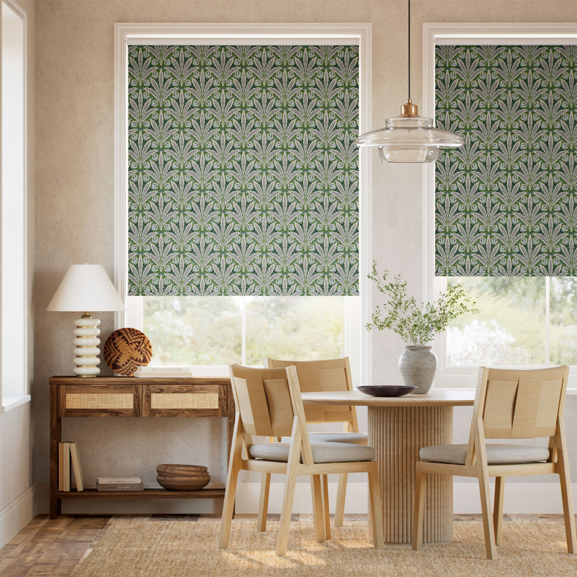 アッティンガム フォレストグリーン ロールスクリーン