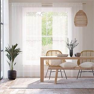 オーロラボイル　アイスホワイト カーテン サムネイル写真