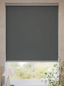 遮光 ダークグレー ロールスクリーン サムネイル写真