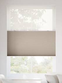 【つっぱり式】コードレス ツインハニカム シアーペブル コードレスハニカム サムネイル写真