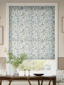 【つっぱり式】 採光ハニカム ウィリアムモリス フルーツ プリムローズ ハニカムシェード サムネイル写真