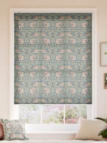 【つっぱり式】 採光ハニカム ウィリアムモリス ピンパーネル ブラッシュ ハニカムシェード サムネイル写真