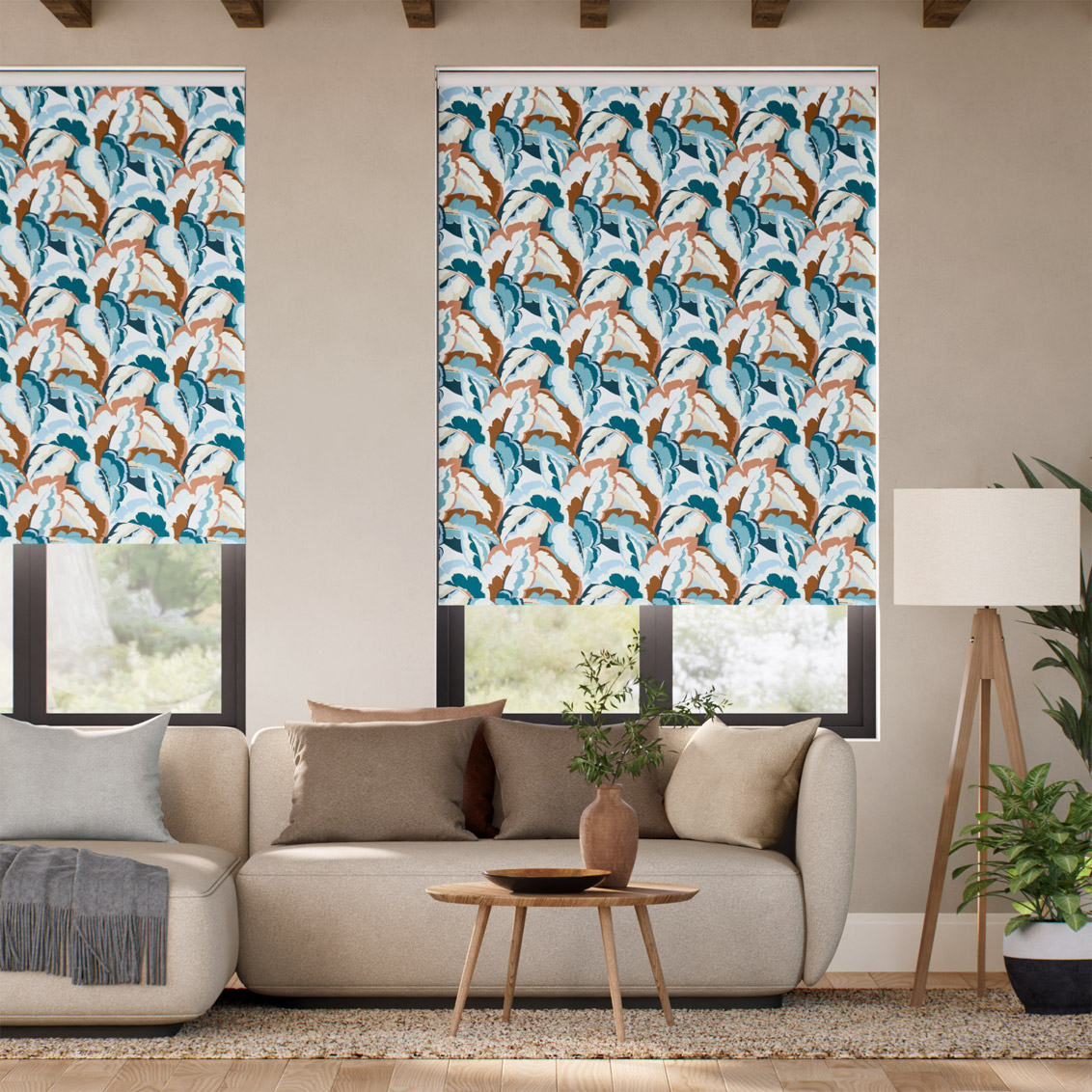 カラテア アズールラスト ロールスクリーン