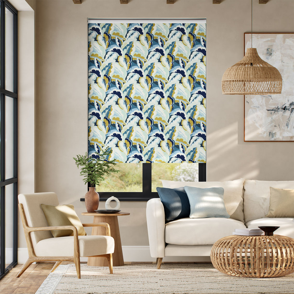 カラテア インクオーカ ロールスクリーン