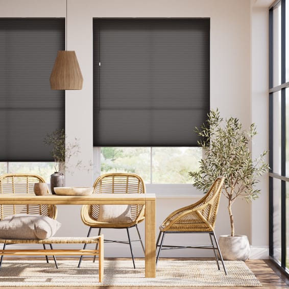 採光トリプルハニカム ブラック ハニカムシェード