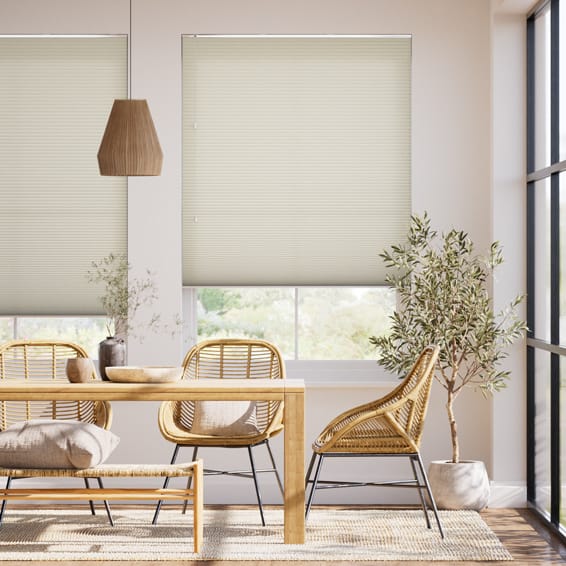 採光トリプルハニカム パールベージュ ハニカムシェード