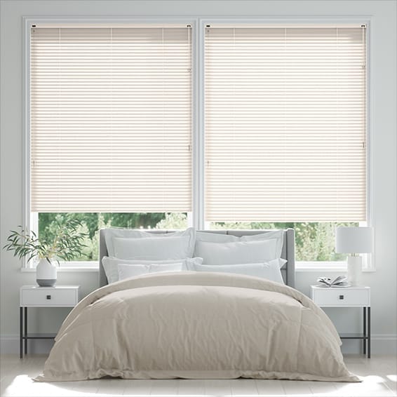 【つっぱり式】エッセンス　フレンチクリーム アルミブラインド