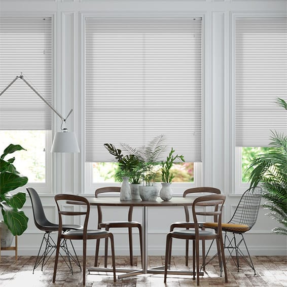 【つっぱり式】採光ハニカム アッシュ・グレー ハニカムシェード