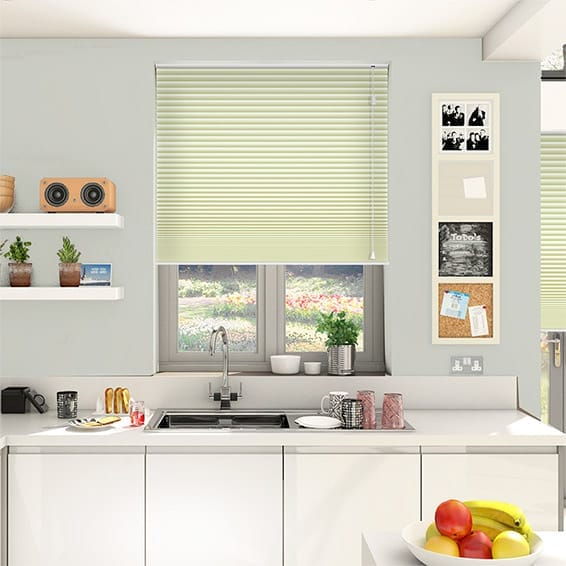 【つっぱり式】遮光ハニカム リモンチェロ ハニカムシェード