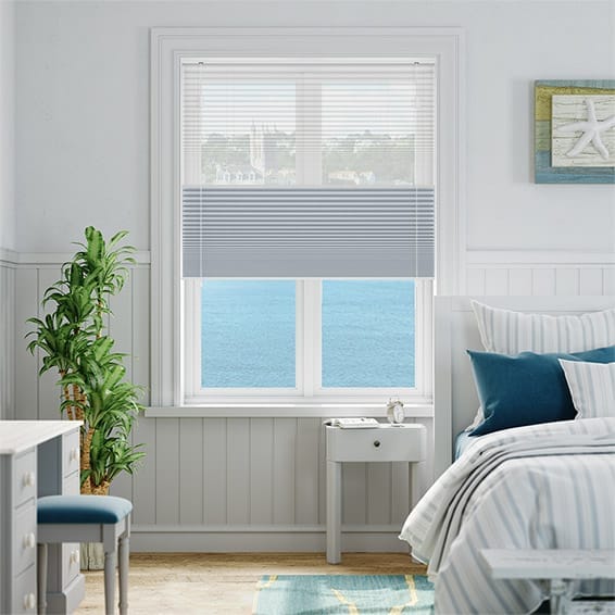 【つっぱり式】ツインハニカム　シアースカイ ハニカムシェード