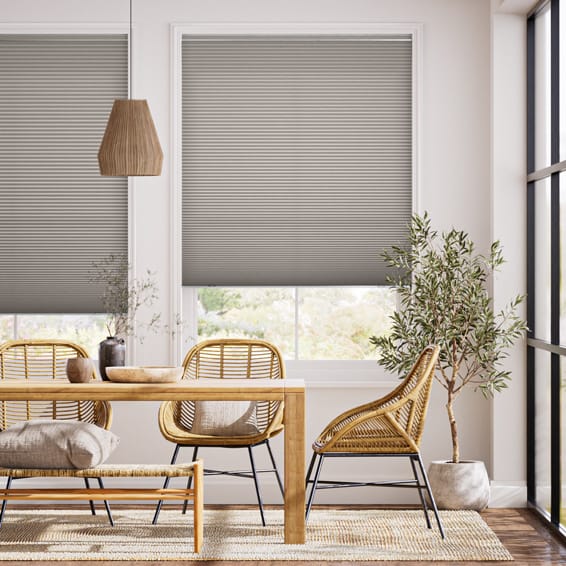 コードレス採光トリプルハニカム パールブラウン ハニカムシェード