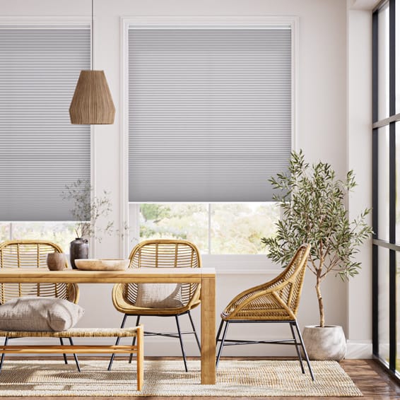 コードレス採光トリプルハニカム パールグレー ハニカムシェード