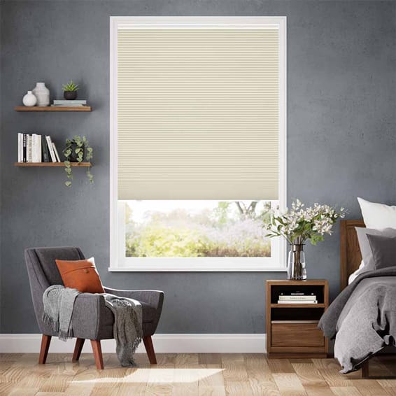 コードレス遮光トリプルハニカム クリーム ハニカムシェード