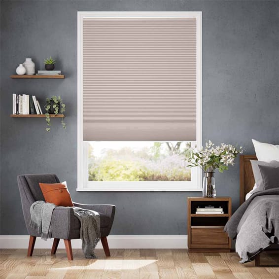 コードレス遮光トリプルハニカム モードライトブラウン ハニカムシェード