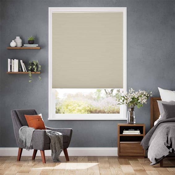 コードレス遮光トリプルハニカム パールベージュ ハニカムシェード