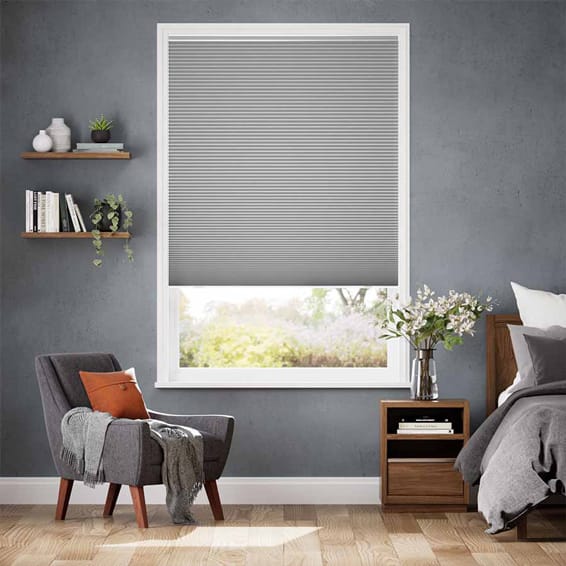 コードレス遮光トリプルハニカム パールダークグレー ハニカムシェード