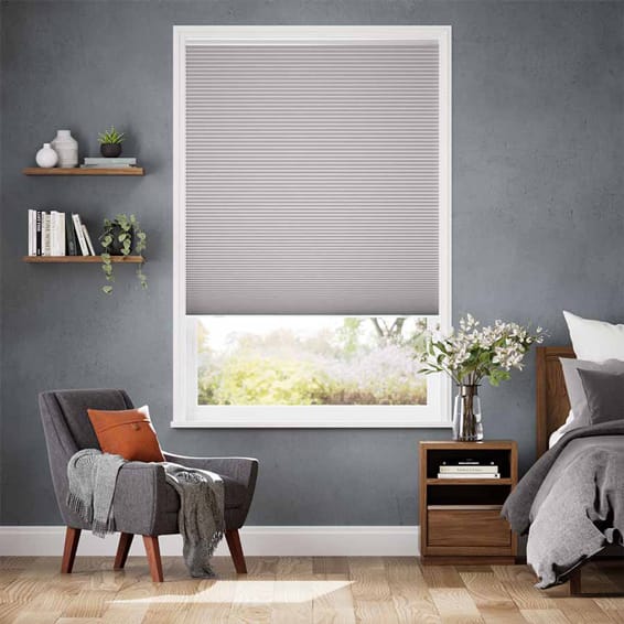 コードレス遮光トリプルハニカム パールグレー ハニカムシェード