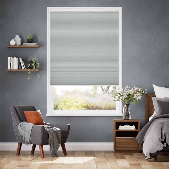 コードレス遮光トリプルハニカム セージグリーン ハニカムシェード