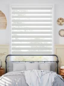 コードレス ゼブラ バニラ 調光ロールスクリーン サムネイル写真