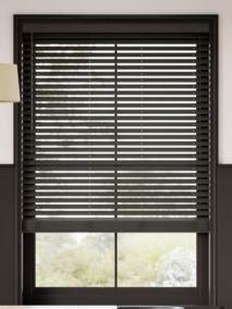 コードレス  メトロポリタン スチールグレー ウッドブラインド サムネイル写真