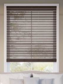 コードレス メトロポリタン ダークウォールナット ウッドブラインド サムネイル写真