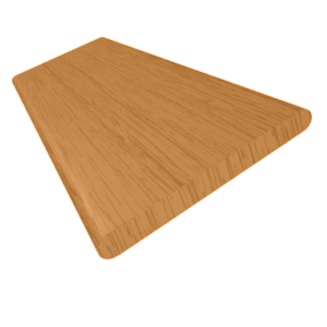 コードレス ラスティック ヨーロピアンオーク ウッドブラインド サンプルの写真