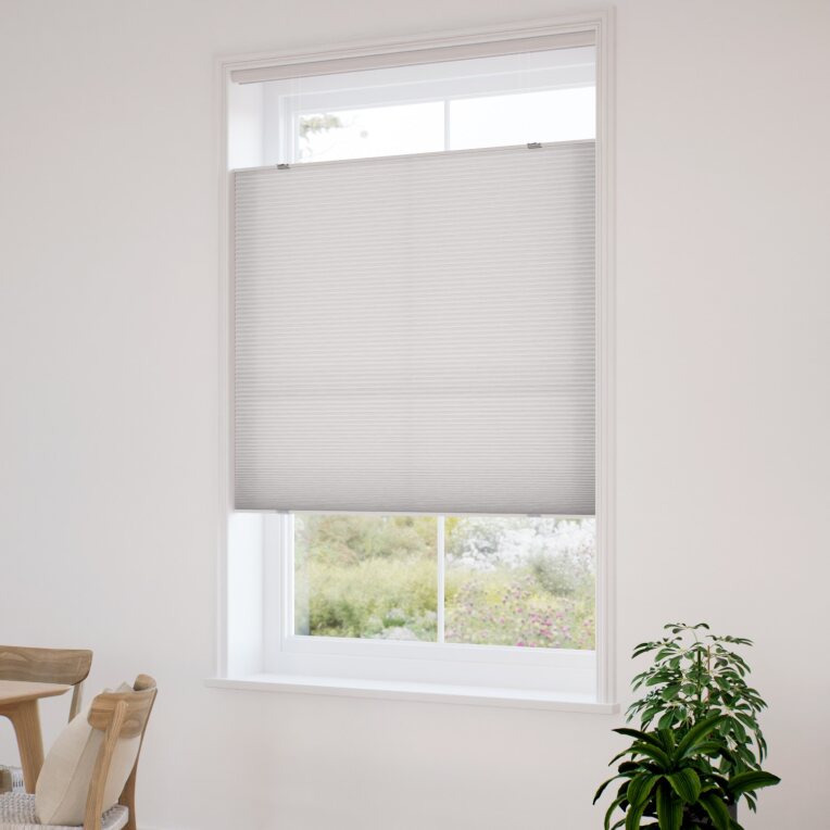 コードレス 採光 トップダウンハニカム アッシュグレー ハニカムシェード