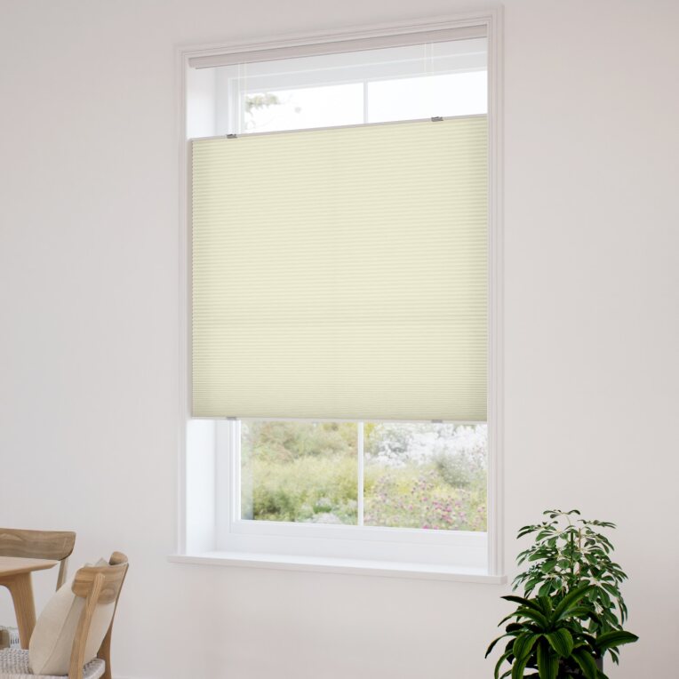 コードレス 採光 トップダウンハニカム クロテッドクリーム ハニカムシェード