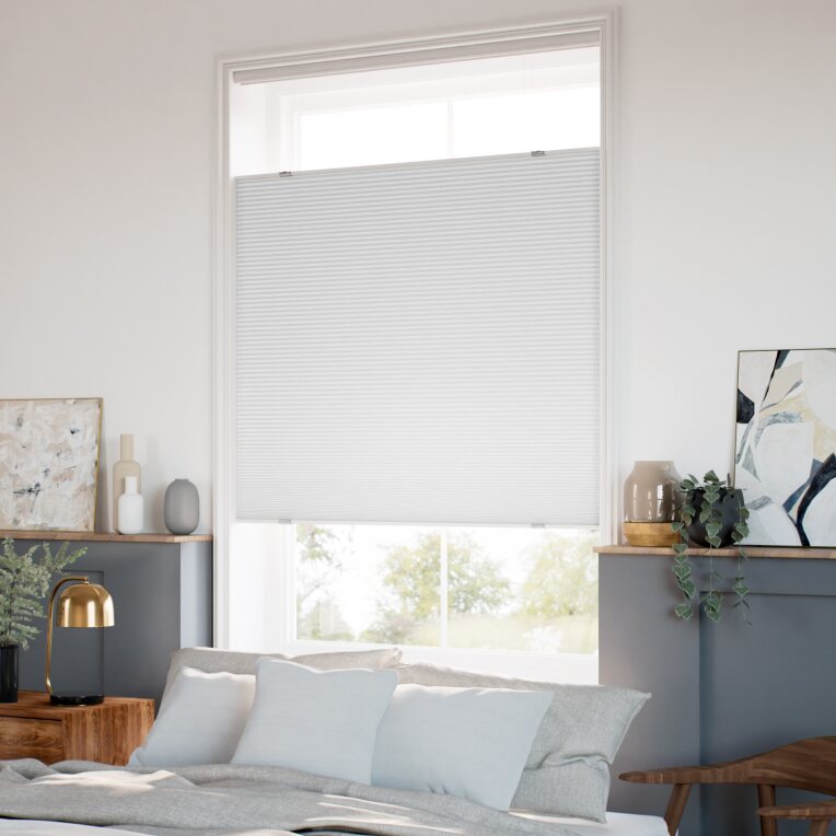 コードレス 遮光 トップダウンハニカム チョーク ハニカムシェード