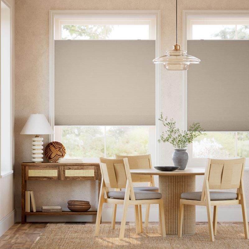 コードレス 遮光 トップダウンハニカム ぺブル ハニカムシェード