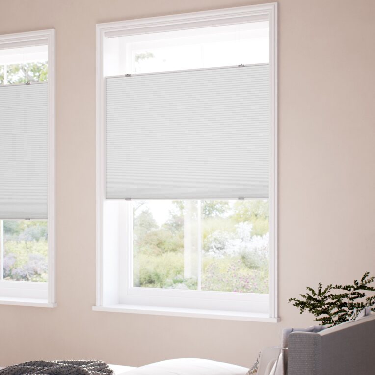 コードレス 遮光 トップダウンハニカム ホワイトダヴ ハニカムシェード