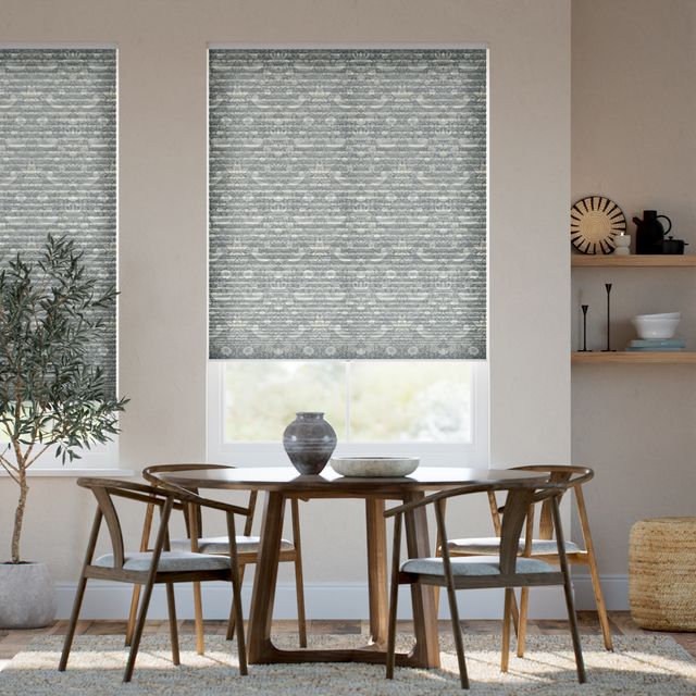 コードレス採光ハニカム ウィリアムモリス いちご泥棒 マナーグレー シェード