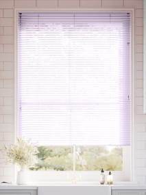 【カーテンレール可】エッセンス　パープル アルミブラインド サムネイル写真