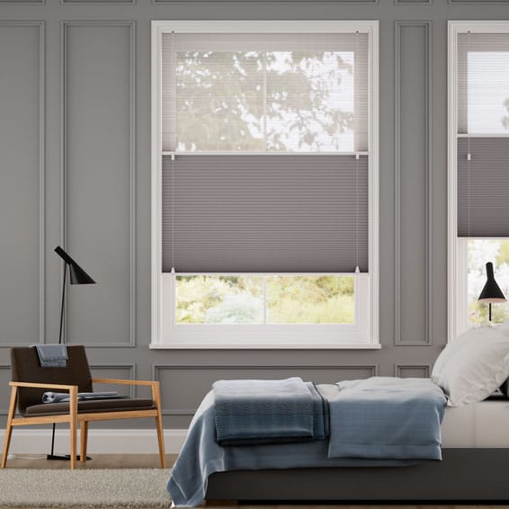 ツインハニカム　シアーダークグレー ハニカムシェード