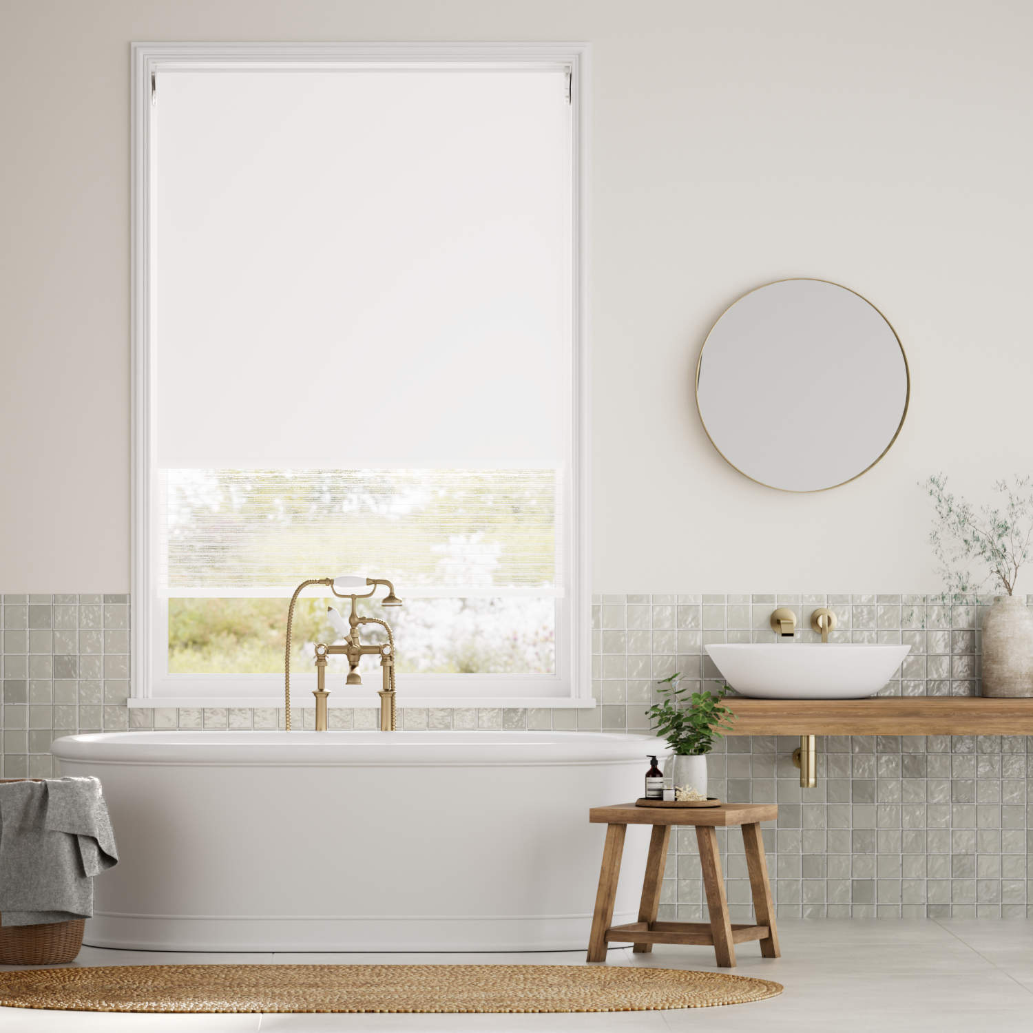 アリア チョーク ダブルロールスクリーン