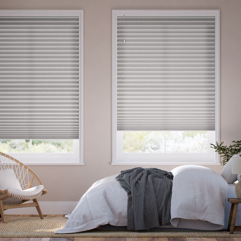 マックス・採光ハニカム アッシュグレー ハニカムシェード