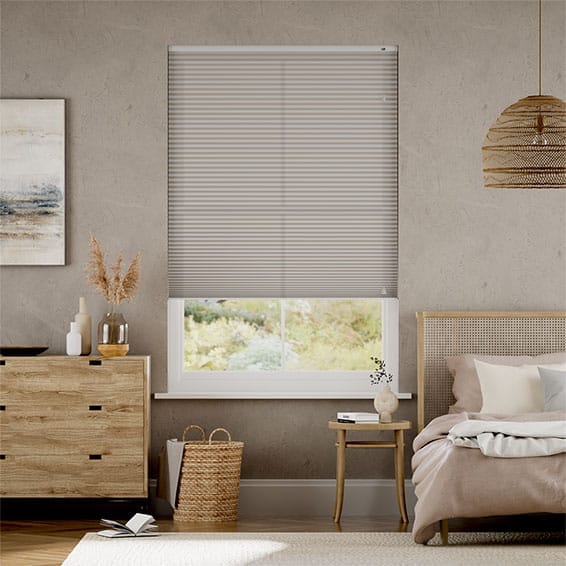 採光ハニカム ゲインズボログレー ハニカムシェード