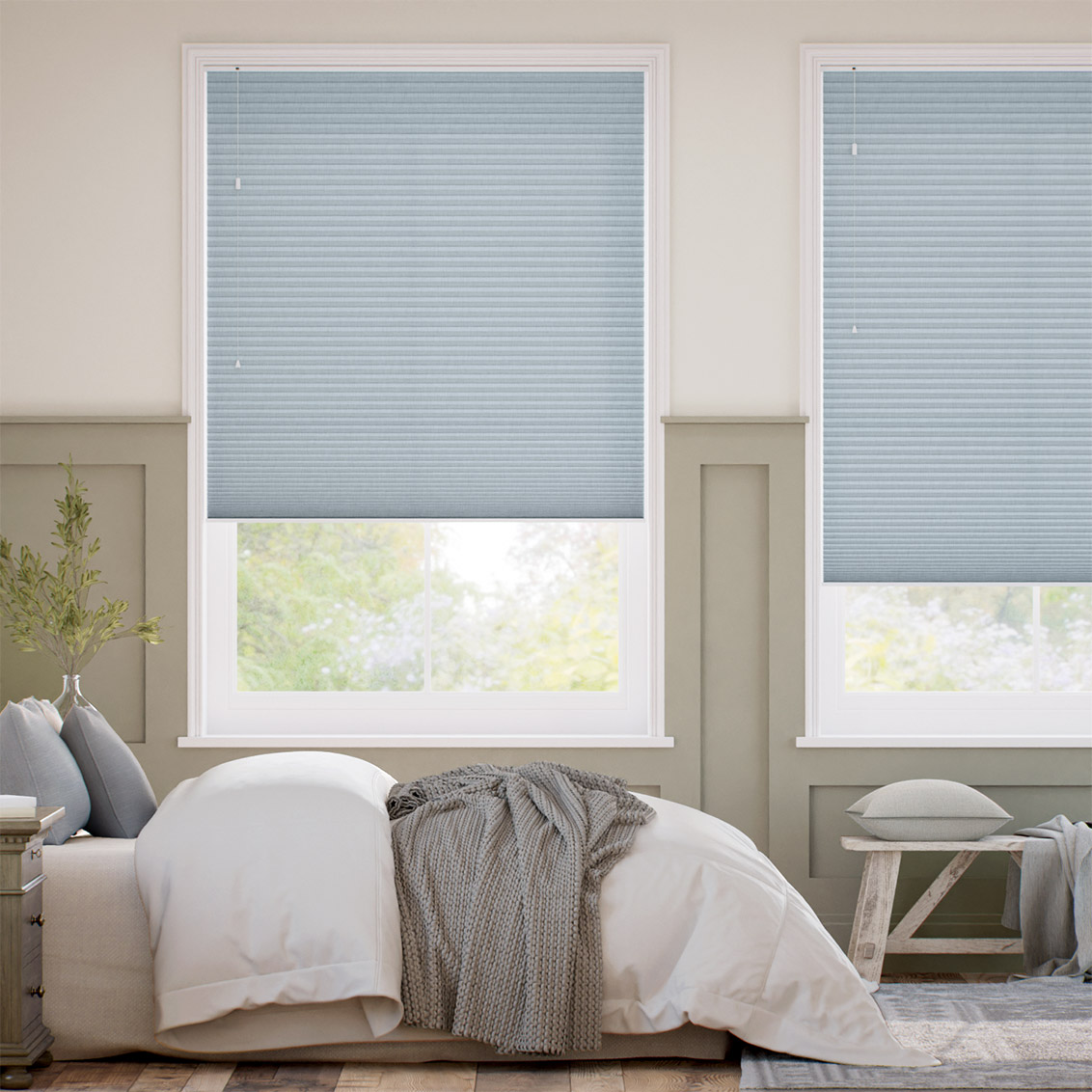 採光ハニカム リリス アクア ハニカムシェード