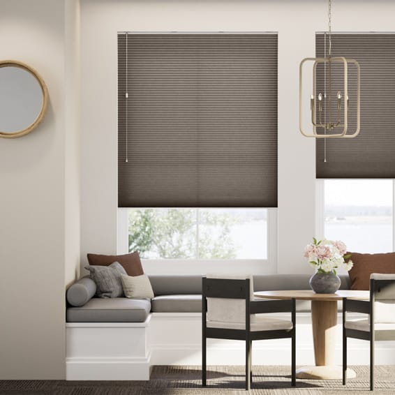 採光リネンハニカム モスグリーン ハニカムシェード