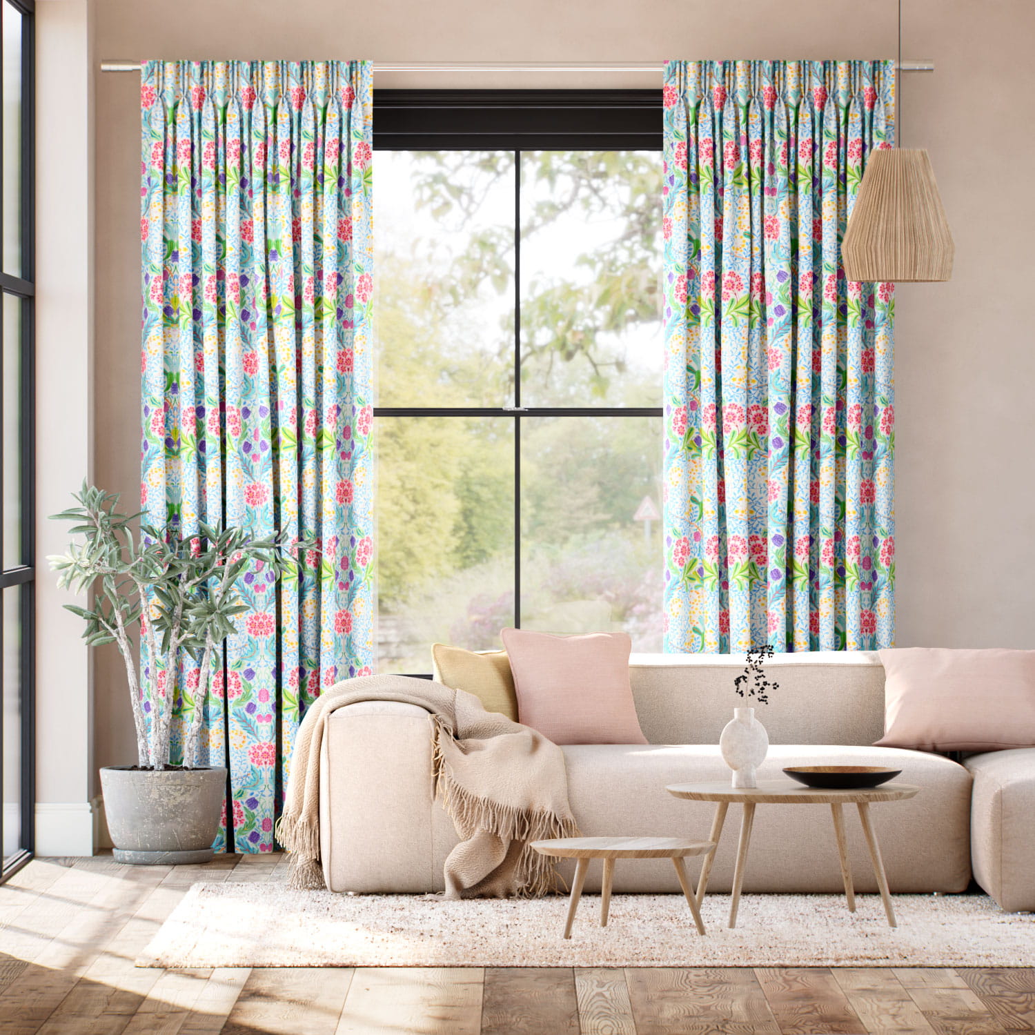 エルム・ハウス サマー・グリーン カーテン