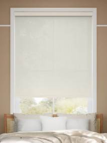 防炎 非遮光 アイボリー ロールスクリーン サムネイル写真