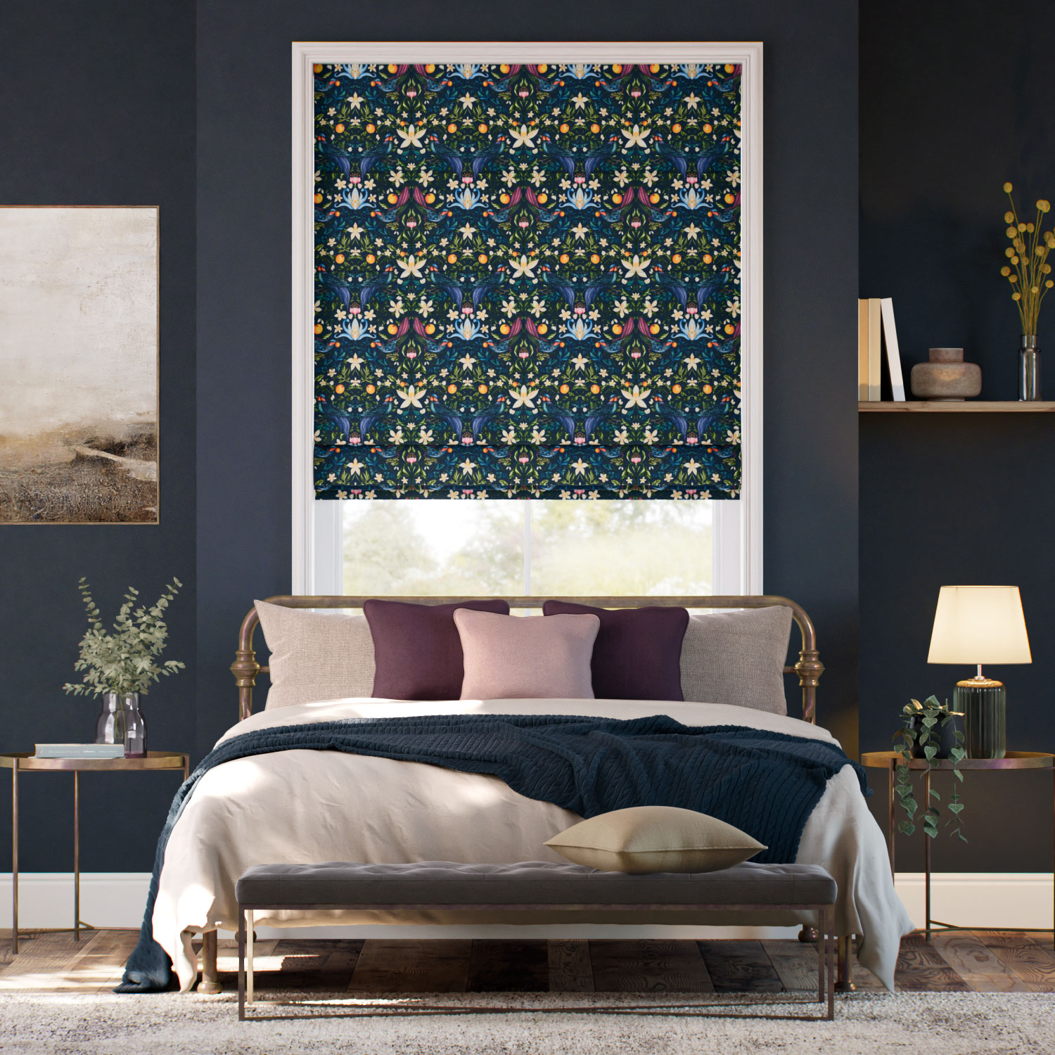 フォービドゥン・フルーツ ナイトフォール ローマンシェード