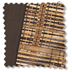 ガボール チェストナッツ＆エイコーン Roll Up Woven Wood 見本の写真