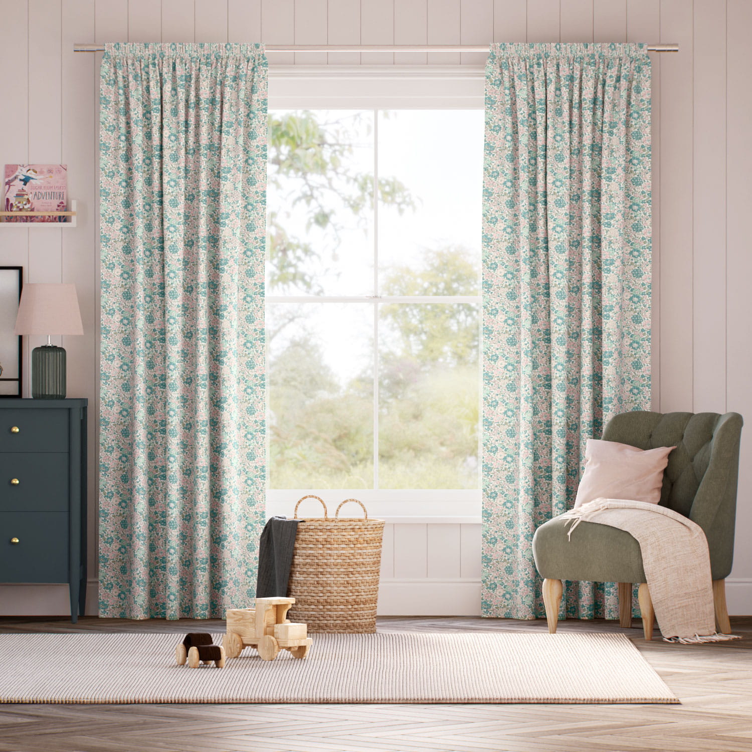 グレン・リヨン バジル カーテン