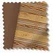 ジャワ シダー＆デメララ Roll Up Woven Wood 見本の写真