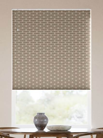 遮光ハニカム 麻の葉 楓 ハニカムシェード サムネイル写真