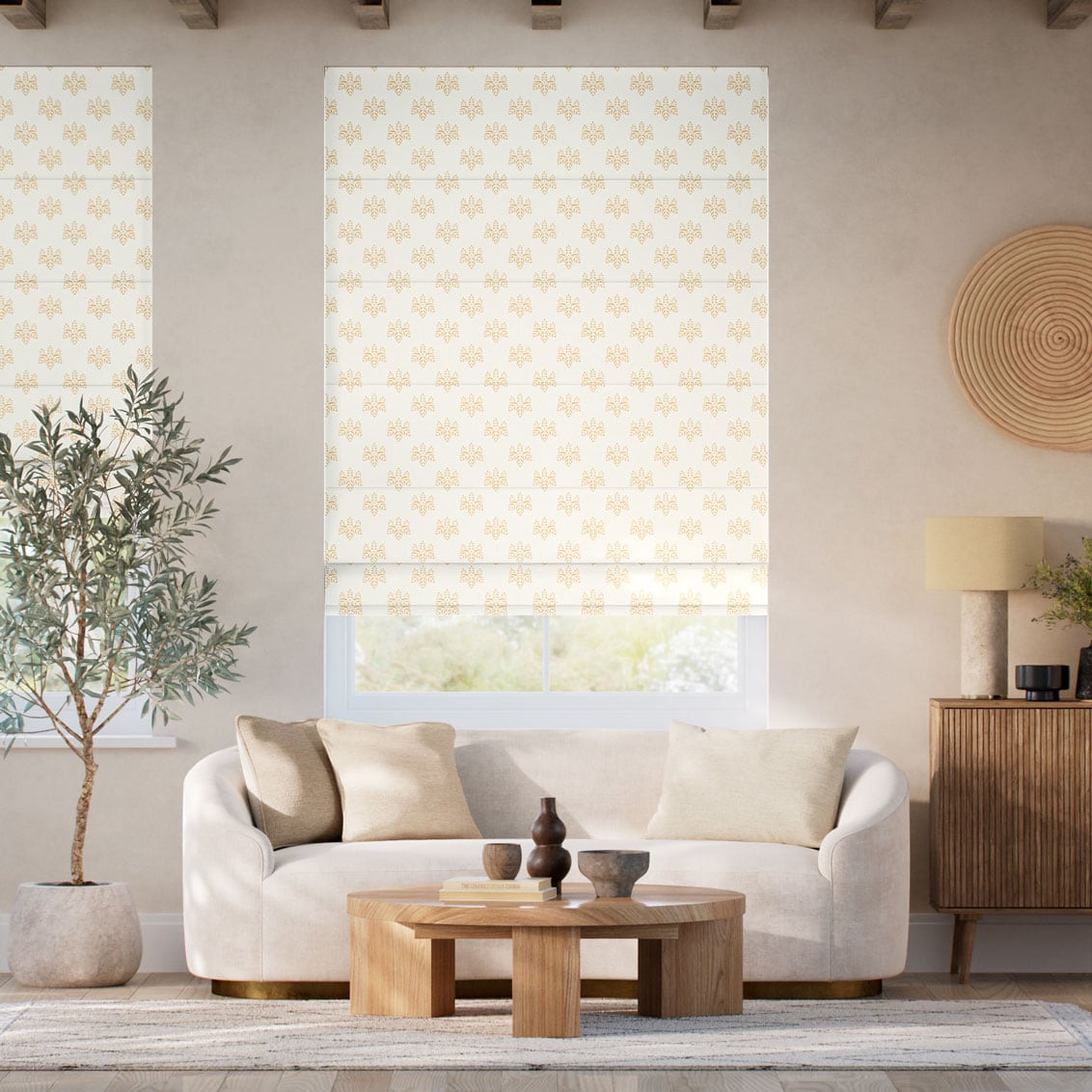 桐 日和 ローマンシェード