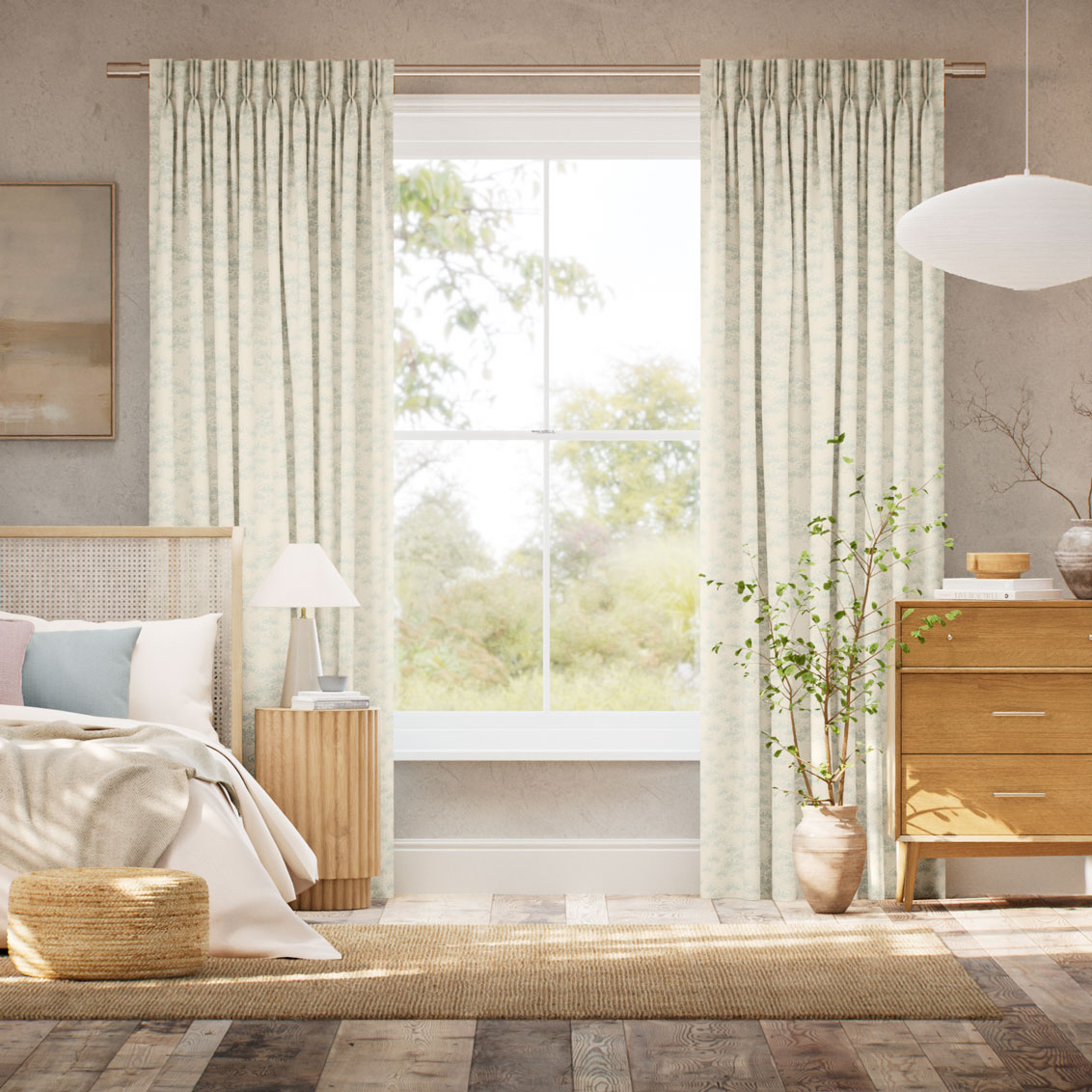 松 朝空 カーテン